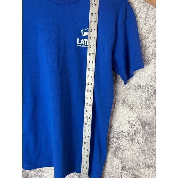Lowes Latino Graphic Blue T Shirt Tee Mens Medium - Picture 4 of 7